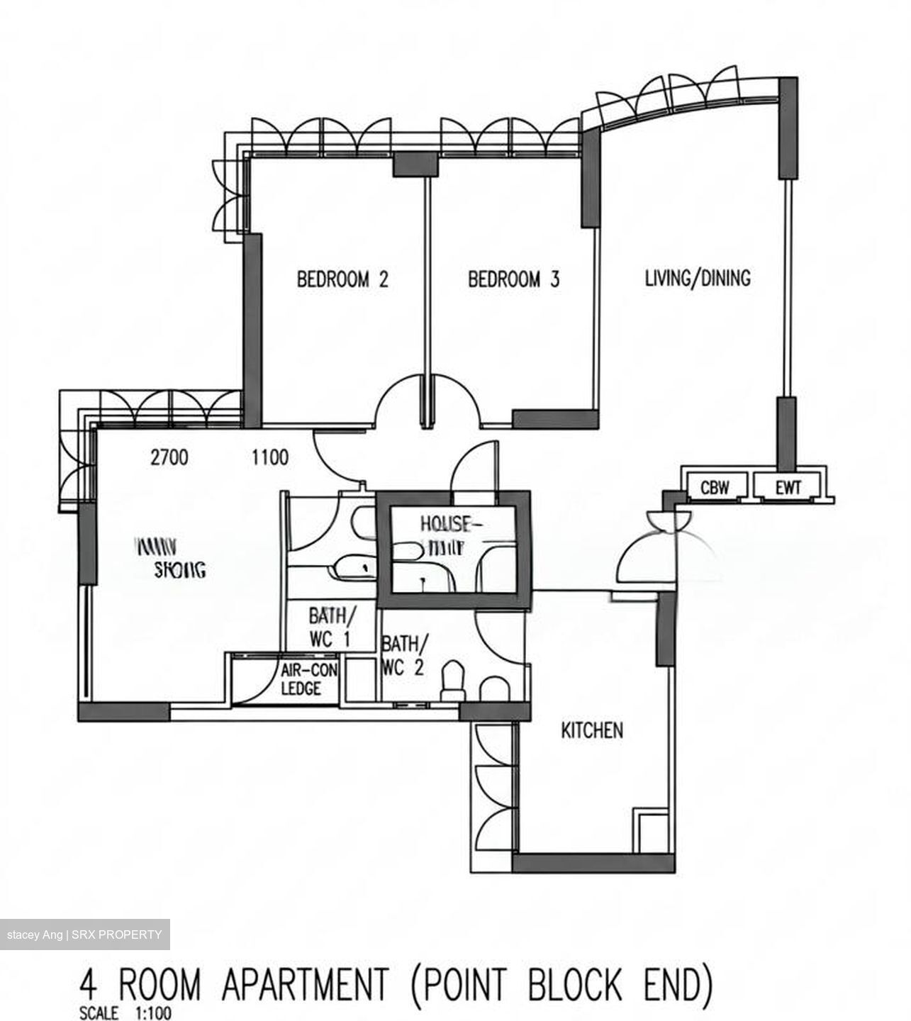 Blk 26C Membina Court (Bukit Merah), HDB 4 Rooms #577016051